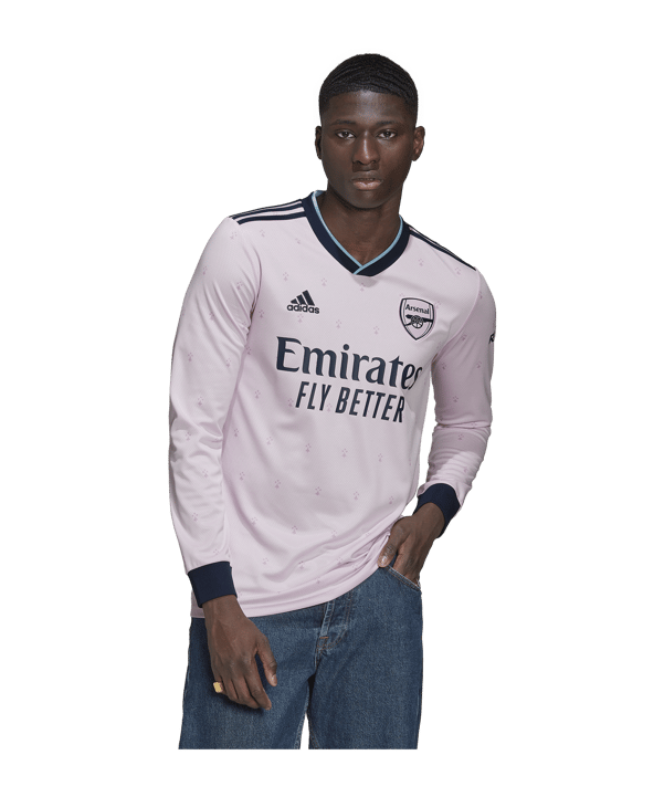adidas FC Arsenal Trikot langarm UCL 2022/2023 Pink - pink