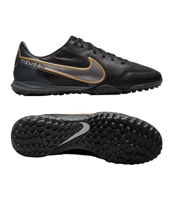 Nike React Tiempo Legend IX Shadow Pro TF Schwarz F007 - schwarz