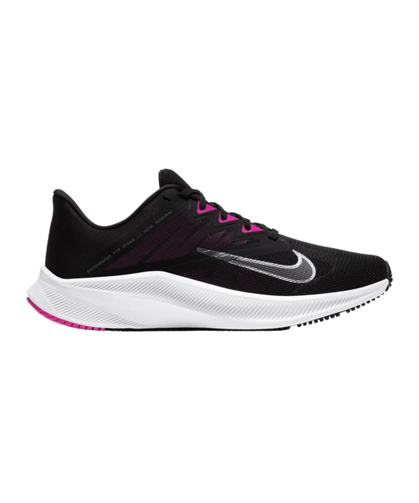 Nike Quest 3 Running Damen Schwarz Grau F007 - schwarz