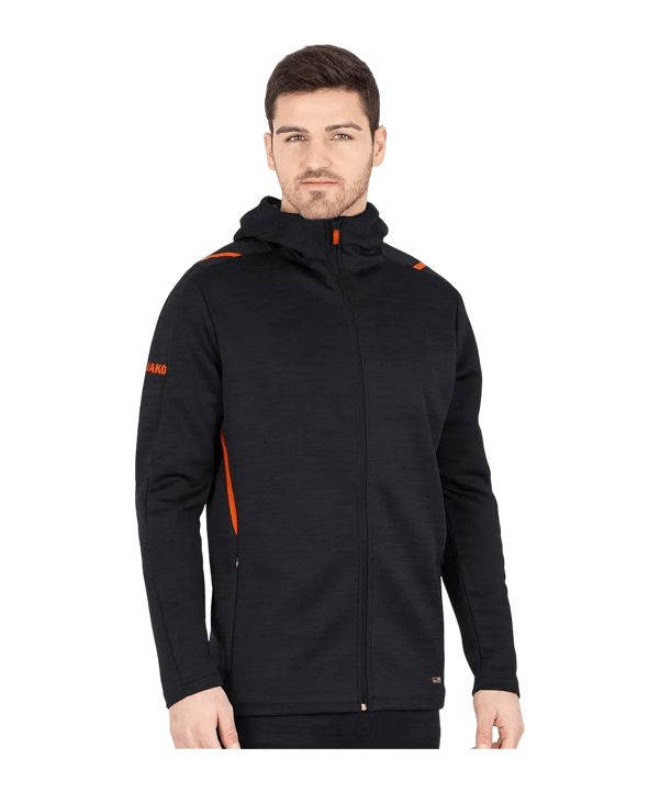 JAKO Giacca con cappuccio nero C506 - nero