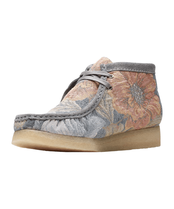 Clarks Wallabee Boots Sneaker Damen Blau - blau