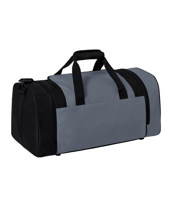 Erima Six Wings Sporttasche Gr. S Grau Schwarz - grau