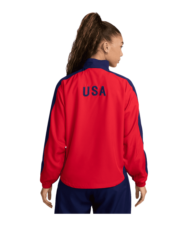 Nike USA Reissue Trainingsjacke Damen Rot F657 - rot