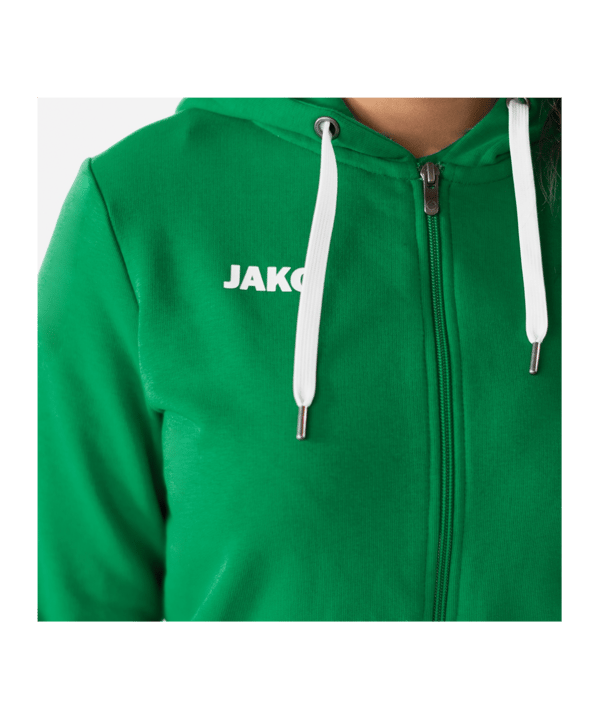 JAKO Base Kapuzenjacke Damen Grün F06 - gruen