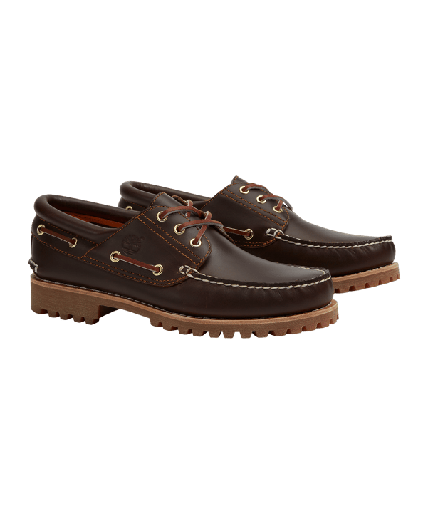 Timberland Boat Braun