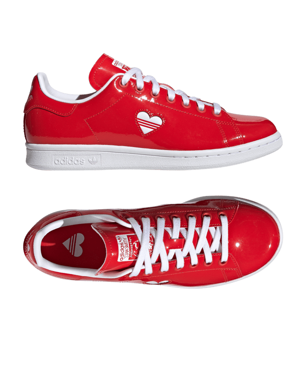adidas Originals Stan Smith Sneaker Damen Rot - rot