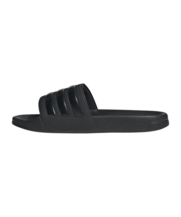 adidas Adilette Shower Badelatsche Schwarz - schwarz