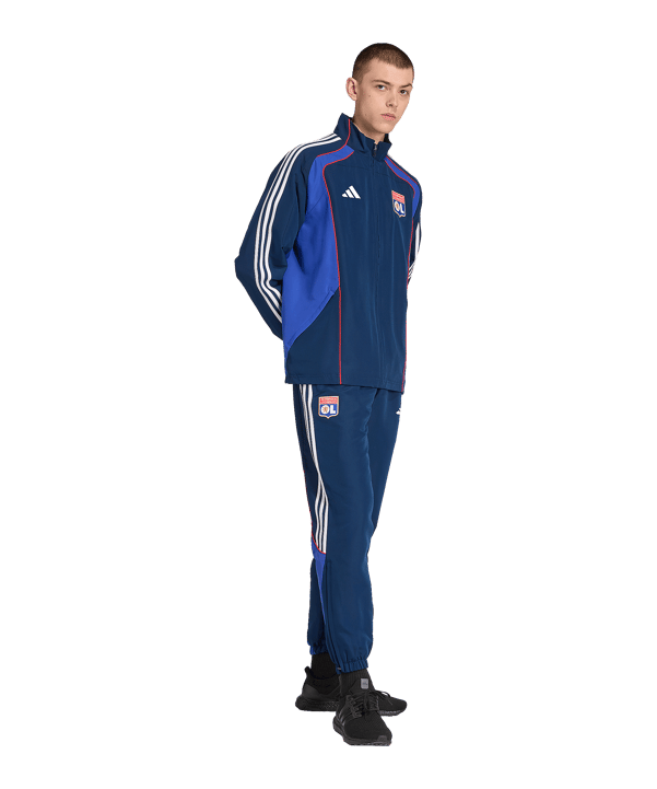 adidas Olympique Lyon UBP Track Sweatshirt Blau - blau