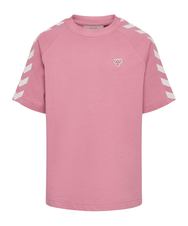 Hummel Archive Loose S/S T-Shirt Kids Rosa F3203 - rosa
