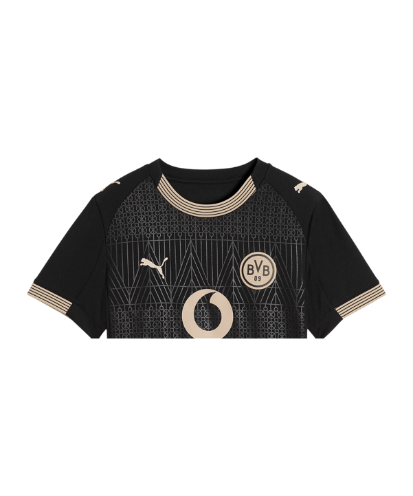 PUMA Borussia Dortmund Rote Erde Trikot 2025/2026 Kids Schwarz F23 - schwarz