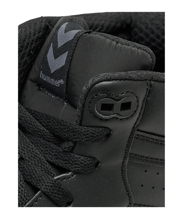 Hummel St. Power Play Mid Sneaker Schwarz F2001 - schwarz