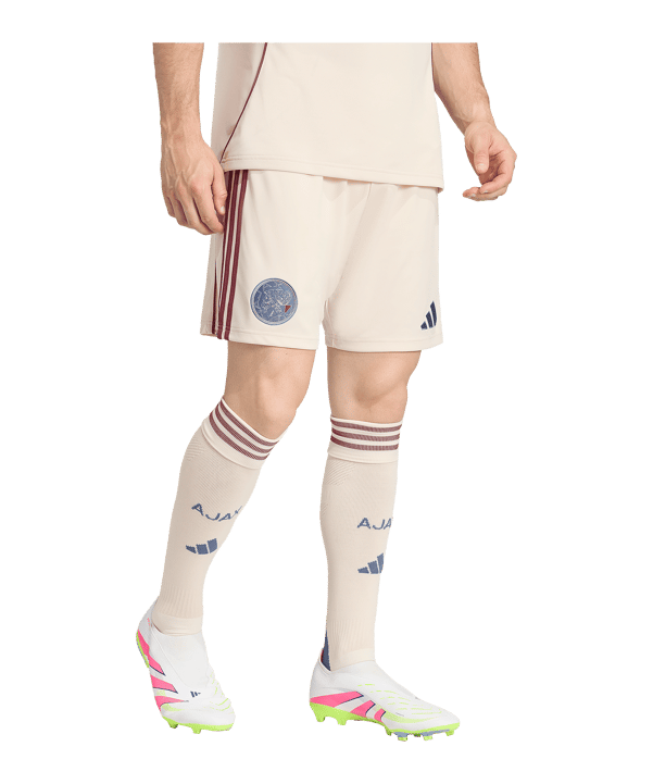 adidas Ajax Amsterdam Short 3rd 2025/2026 Beige - beige
