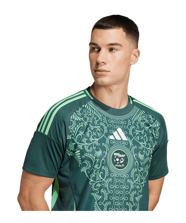 adidas Algerien Trikot Away 2024 Grün - gruen