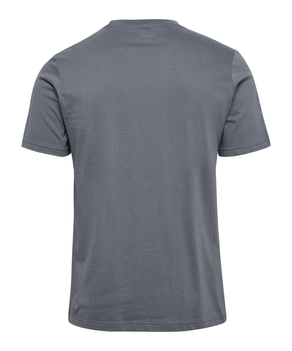 Hummel Elemental Chevron Cotton T-Shirt Grau F2864 - grau