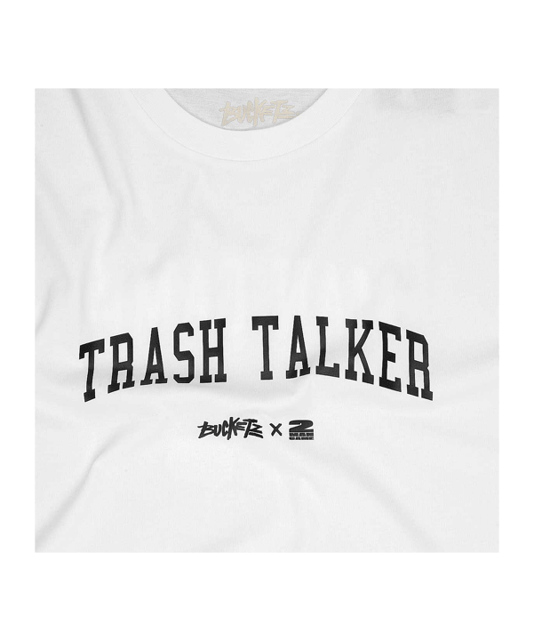 Bucketz x 2ManGame Trash Talker T-Shirt Weiß - weiss