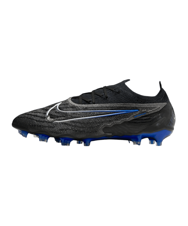 Nike Phantom GX Elite FG Shadow Schwarz Silber Blau F040 - schwarz