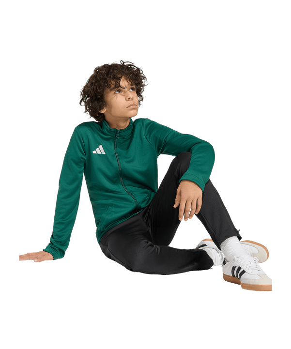adidas Entrada 26 Trainingsjacke Kids Grün - gruen