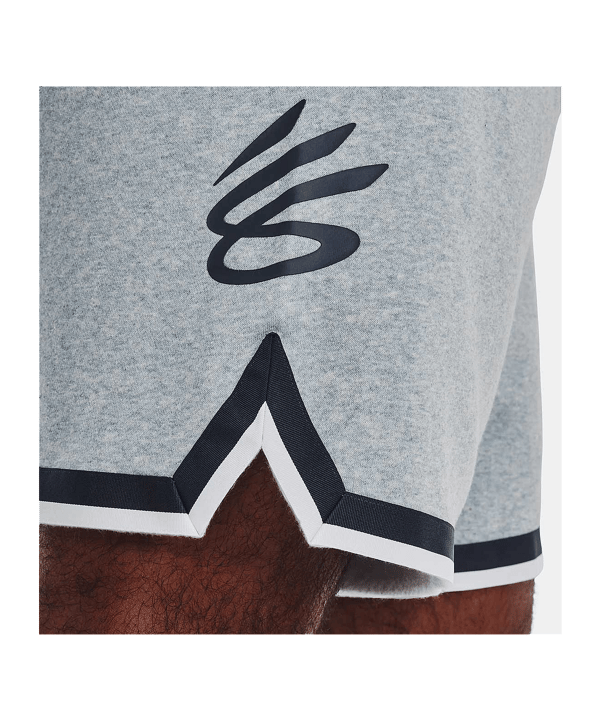 Under Armour Curry Fleece 9 T-Shirt Silber F465 - silber