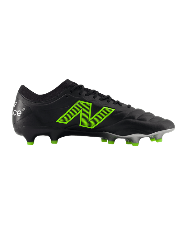 New Balance 442 Elite v2 FG Lime Light Schwarz - schwarz