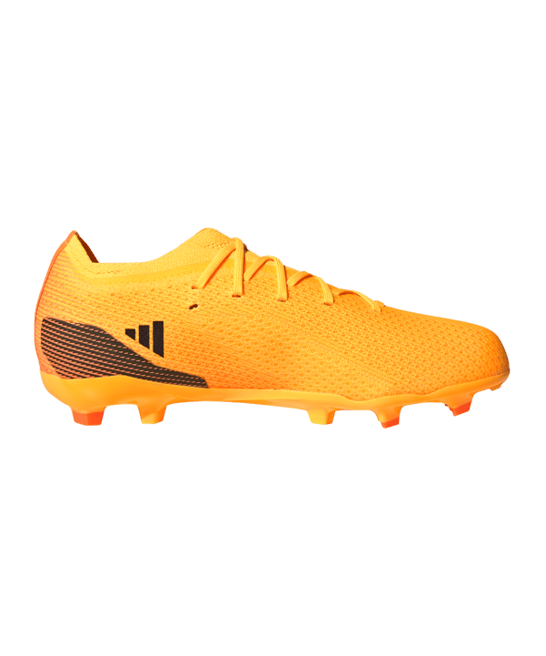 adidas X Speedportal.1 FG Heatspawn Kids Orange Gold Schwarz - gold