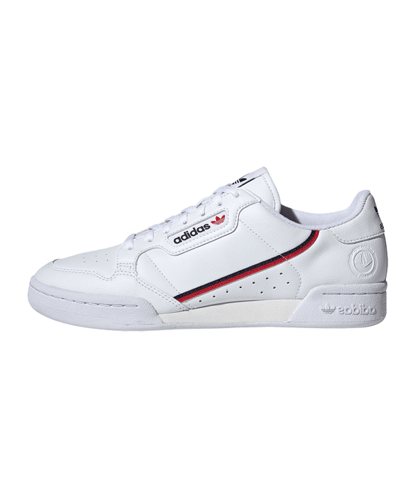 adidas Originals Continental 80 Vegan Weiss - weiss