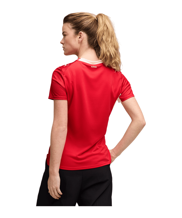 PUMA SFV Suisse Replica Maillot Home CM 2026 Femmes Rouge C01 - rouge