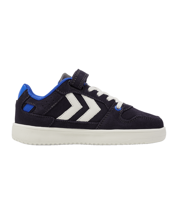 Hummel St. Power Play Suede Sneaker Kids Schwarz F2203 - schwarz