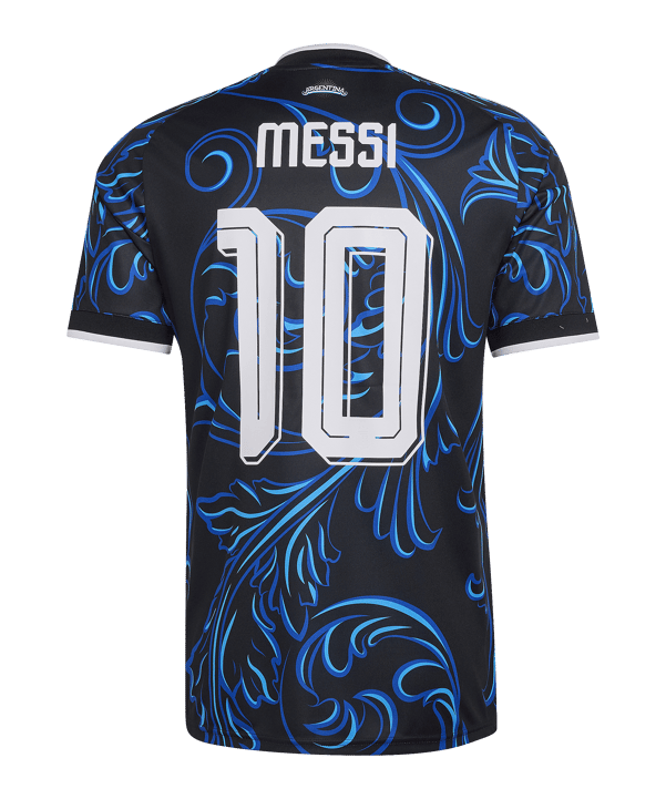 adidas AFA Argentinien Messi Trikot Away WM 2026 Schwarz - schwarz