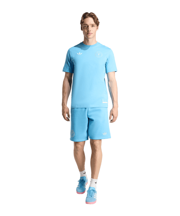 adidas Inter Miami T-Shirt Blau - blau