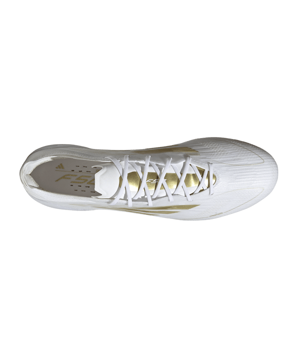 adidas F50 Elite FG Day Spark Weiss Gold - weiss