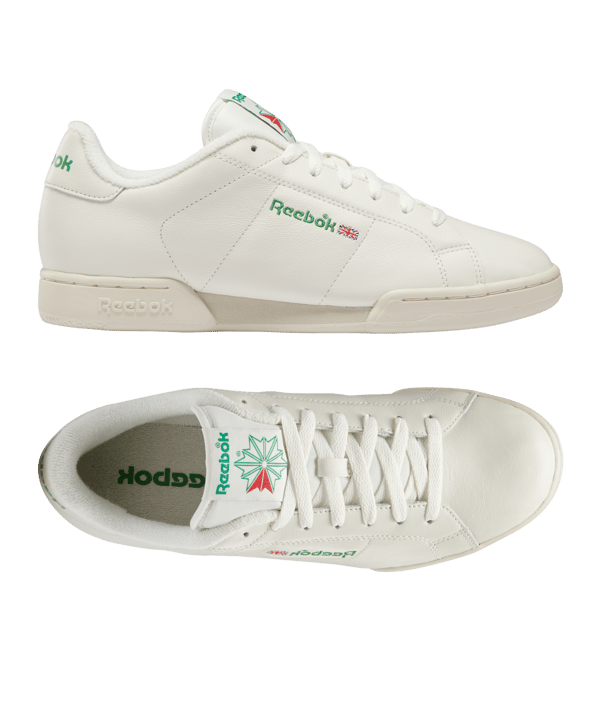Reebok NPC II Weiss Grün - weiss