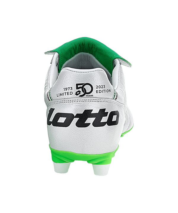Lotto Stadio OG II FG 50 Years Icon Silver Green FC7J | Chaussure