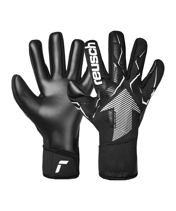 Reusch Fastgrip Infinity Torwarthandschuhe Kids Schwarz - schwarz