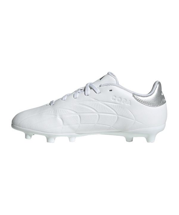 adidas COPA Pure 2 League FG Kids Pearlized Weiss Silber - weiss