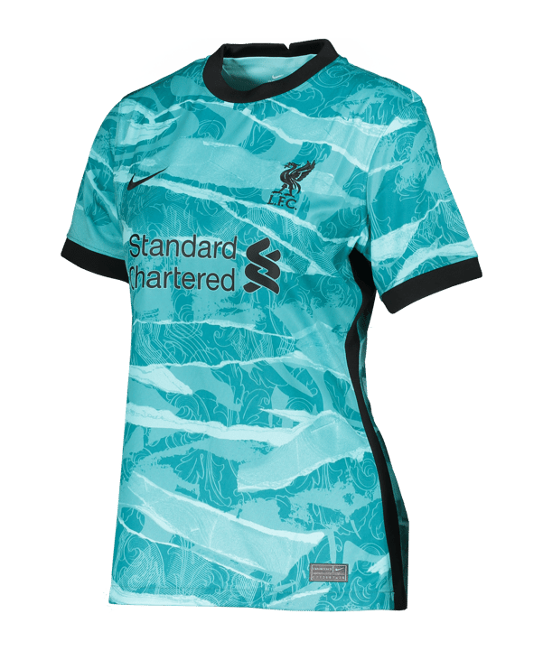 Nike FC Liverpool Trikot Away 2020/2021 Damen Türkis F354 - tuerkis