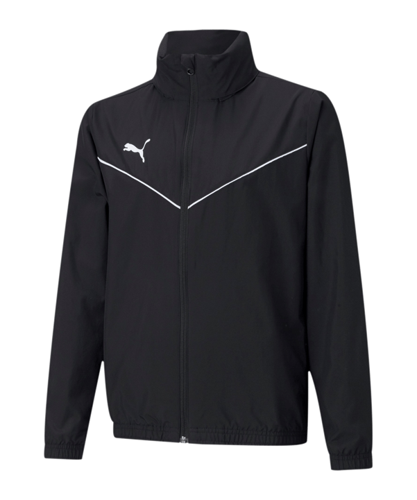 PUMA teamRISE Allwetterjacke Kids Schwarz F03 - schwarz