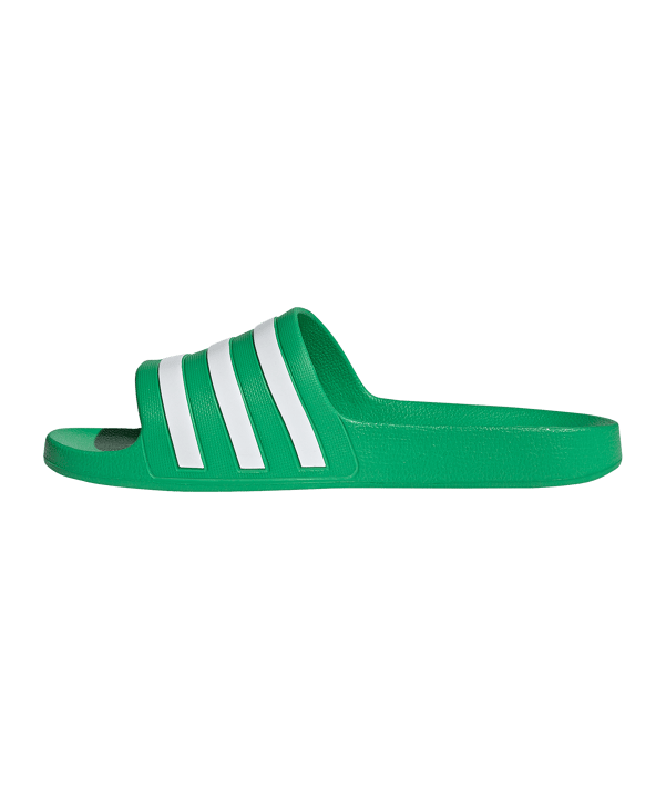 adidas Adilette Aqua Badelatsche Grün - gruen