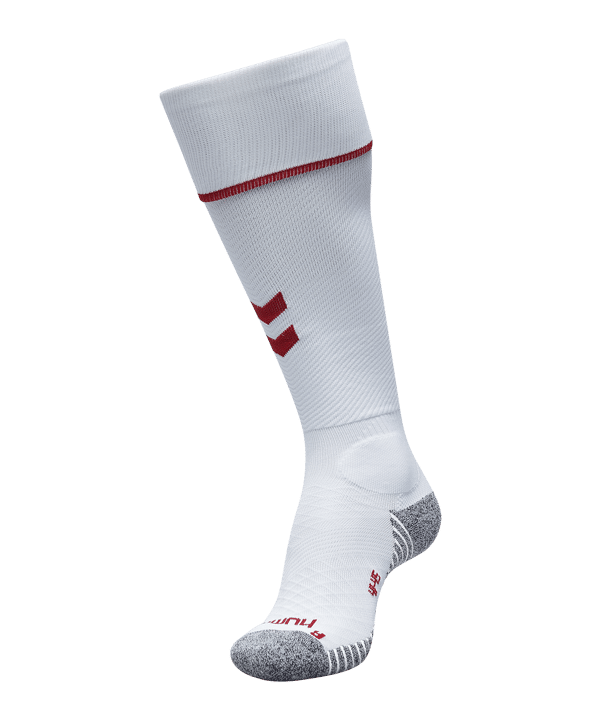 Hummel Pro Socken Weiss Rot F9402 - weiss