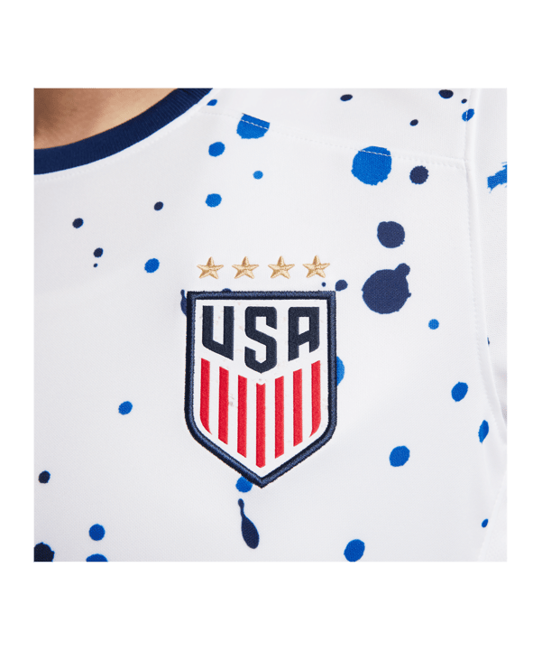 Nike USA Trikot Home Frauen WM 2023 Damen Weiss Blau F101 - weiss