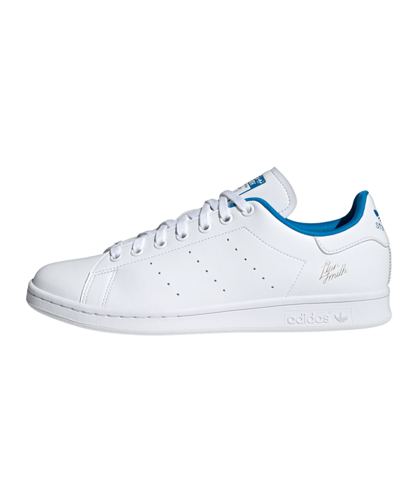 adidas Originals Stan Smith Blau Weiss - weiss