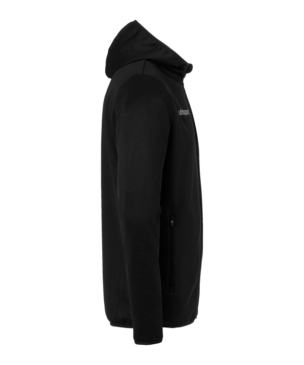 uhlsport Essential Fleece Jas Zwart K001 - zwart