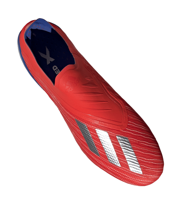 adidas X 18+ FG Rot Blau - rot