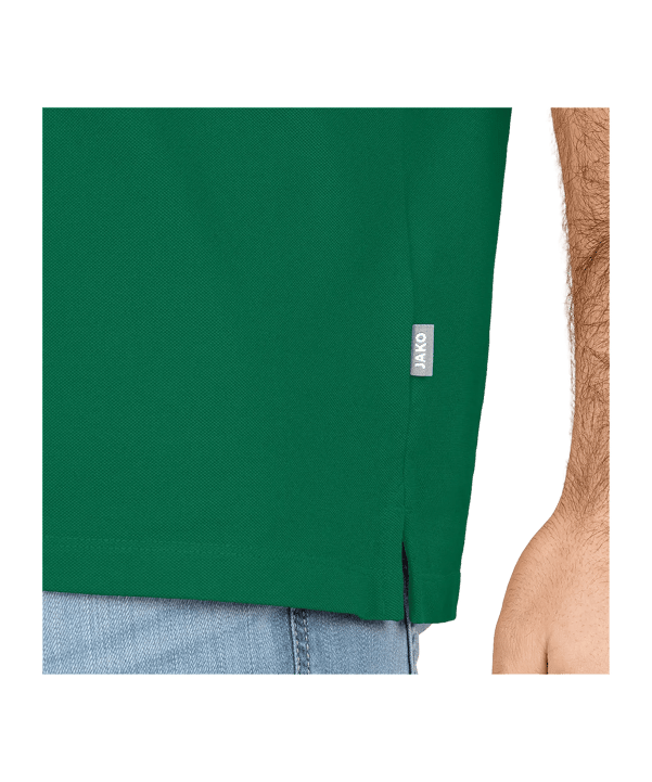 JAKO Doubletex Polo Groen K260 - groen