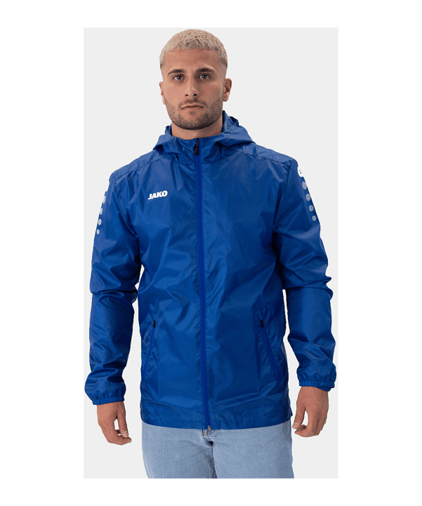JAKO Team 2.0 Veste de pluie Bleu C400 - bleu