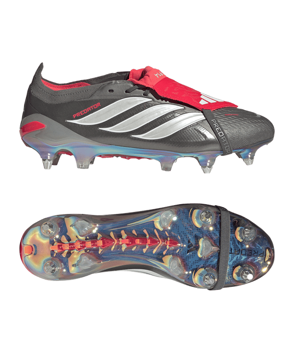 adidas Predator Elite FT SG Finisher Steel Grau - grau