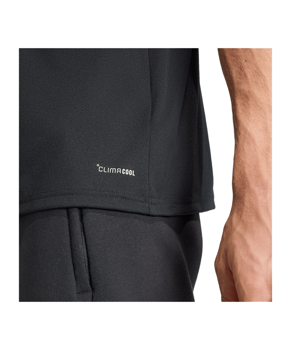 adidas Entrada 26 Polo Schwarz - schwarz
