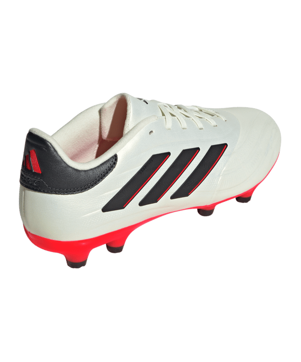 adidas COPA Pure 2 League FG Solar Energy Weiss Schwarz Rot - weiss