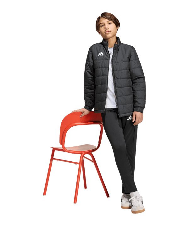 adidas Entrada 26 Winterjacke Kids Schwarz - schwarz