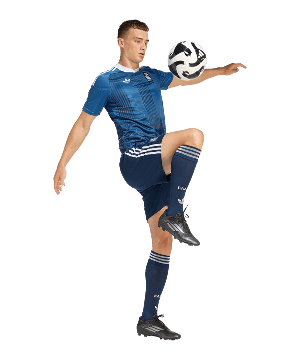 adidas EPO Griechenland Short Away 2026 Blau - blau