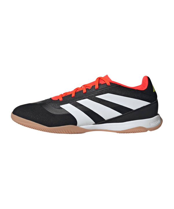 adidas Predator League IN Halle Solar Energy Schwarz Weiss Rot - schwarz